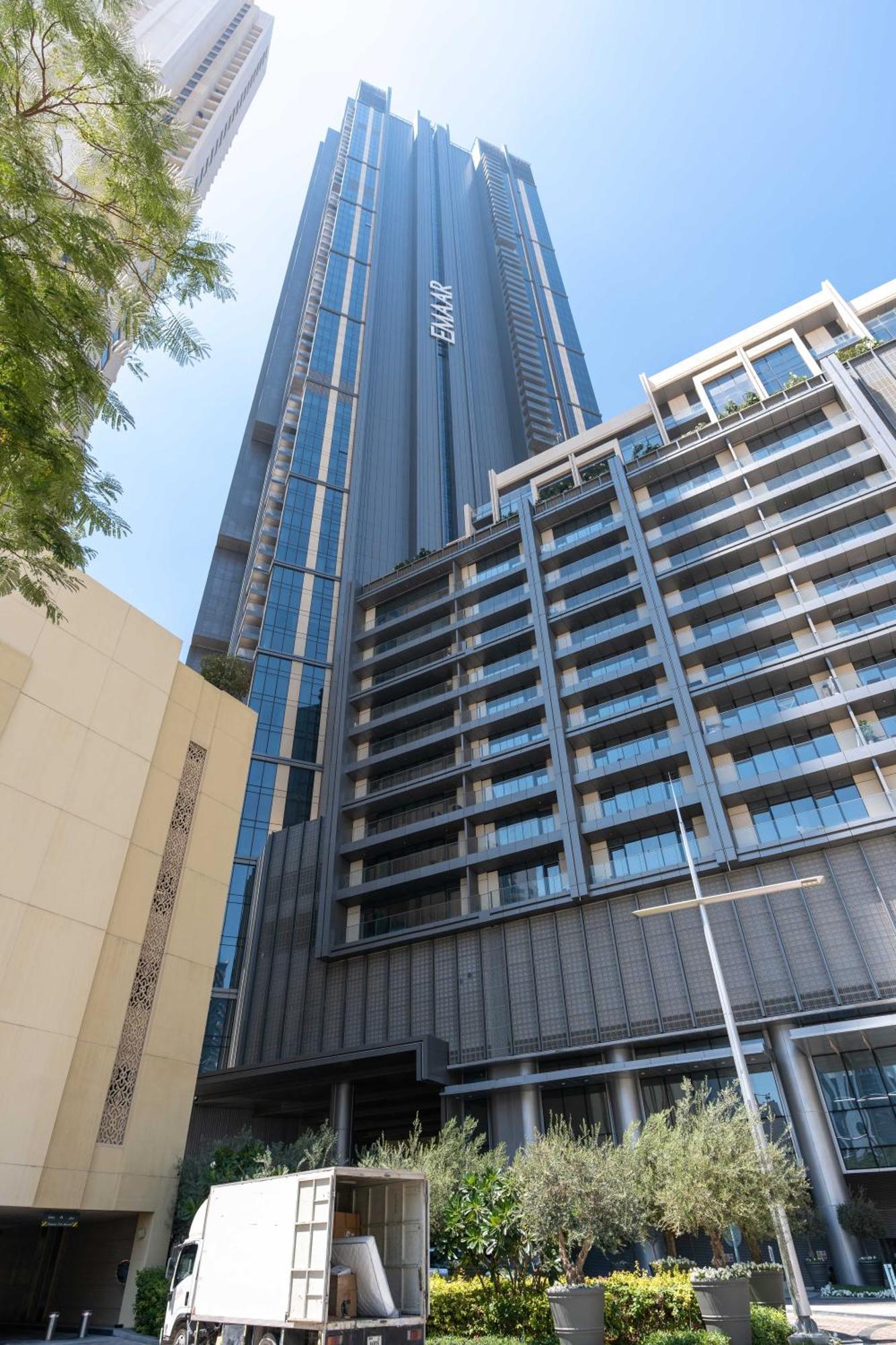 Lux Apt-Burj View Opp. Dxb Mall Dubai Exterior photo