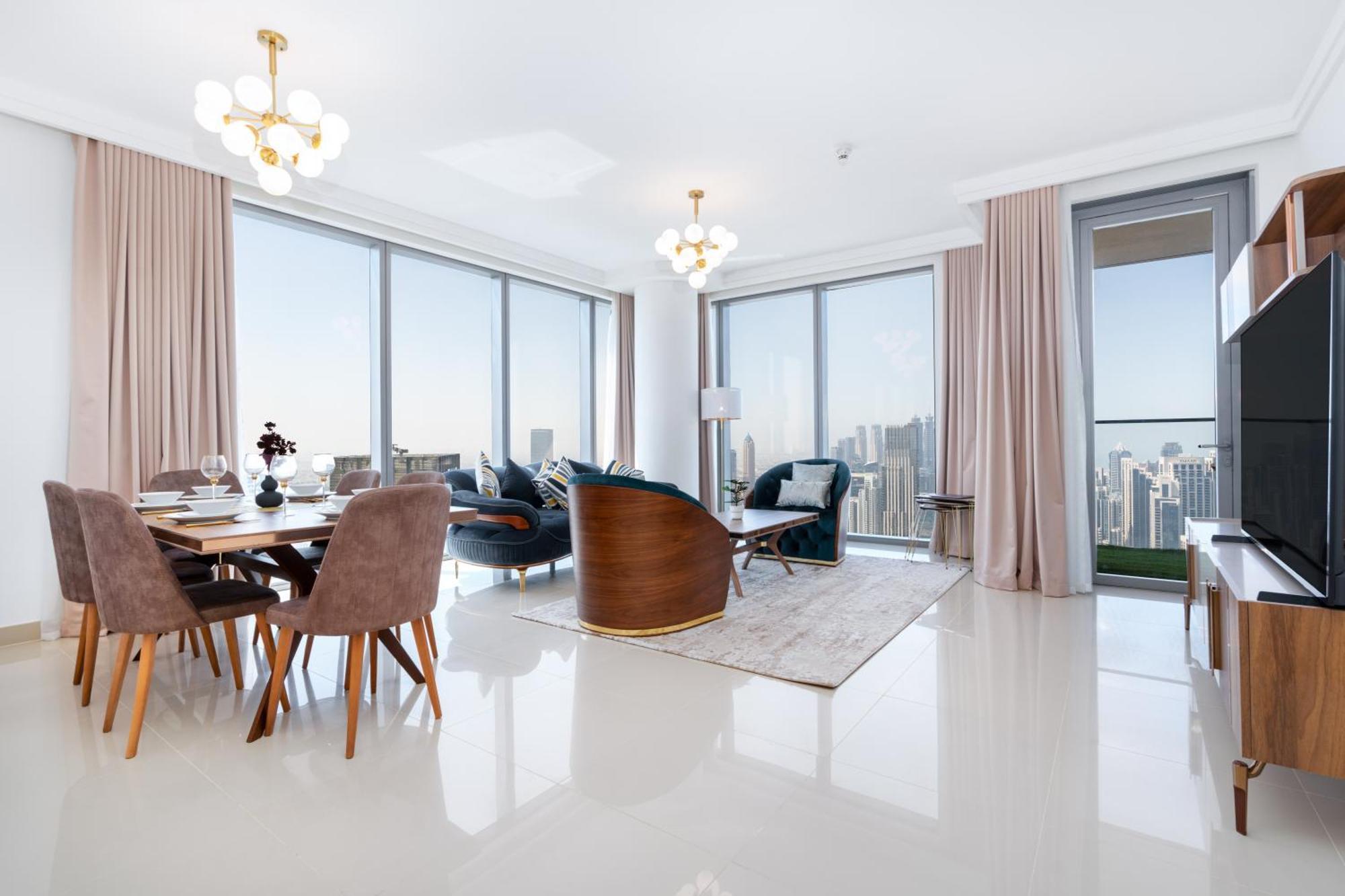 Lux Apt-Burj View Opp. Dxb Mall Dubai Exterior photo