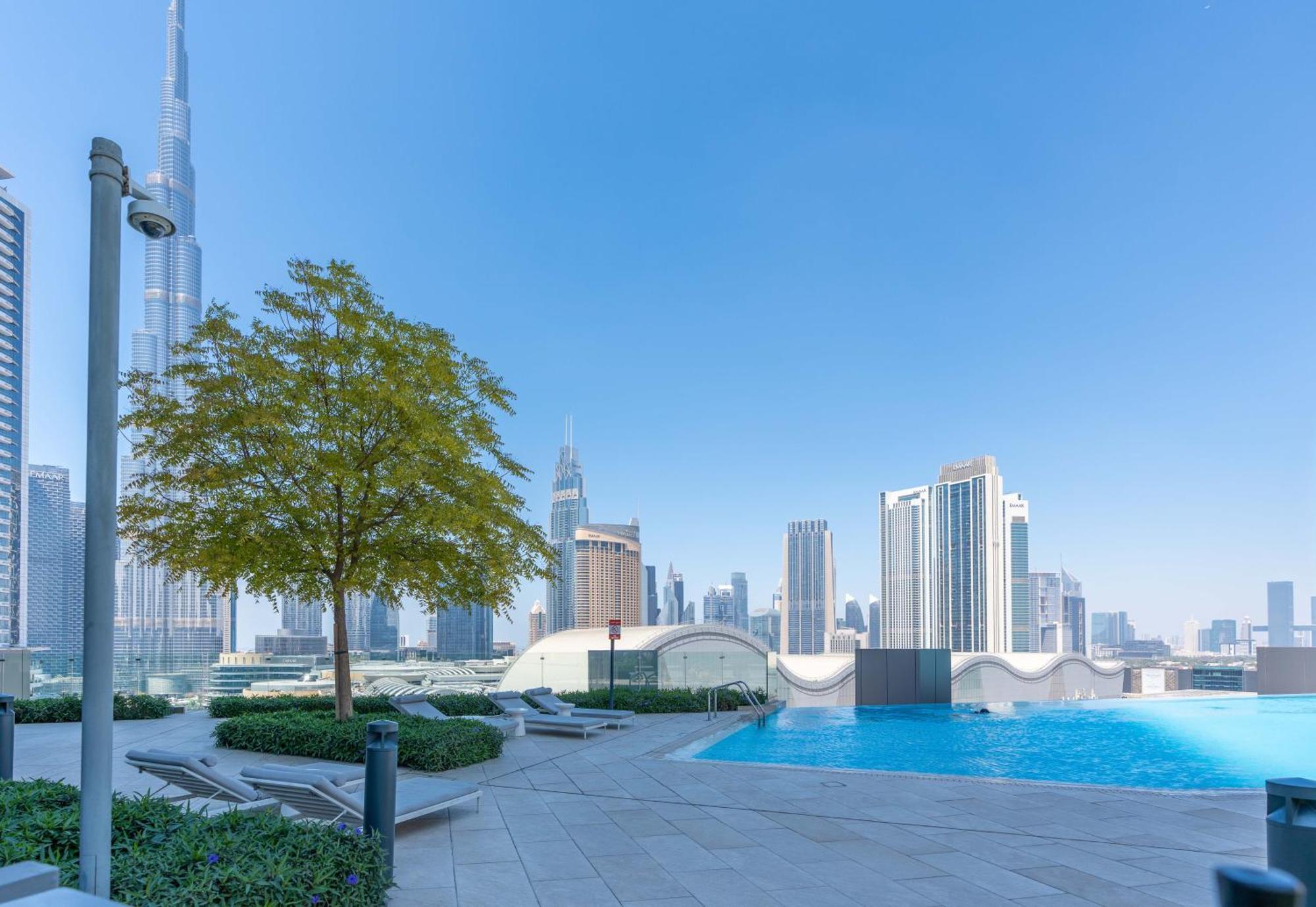 Lux Apt-Burj View Opp. Dxb Mall Dubai Exterior photo
