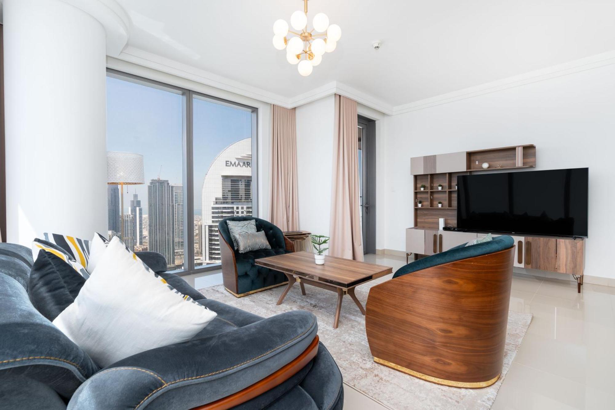 Lux Apt-Burj View Opp. Dxb Mall Dubai Exterior photo